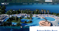 Desktop Screenshot of bodrumholidayresort.com