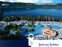 Tablet Screenshot of bodrumholidayresort.com